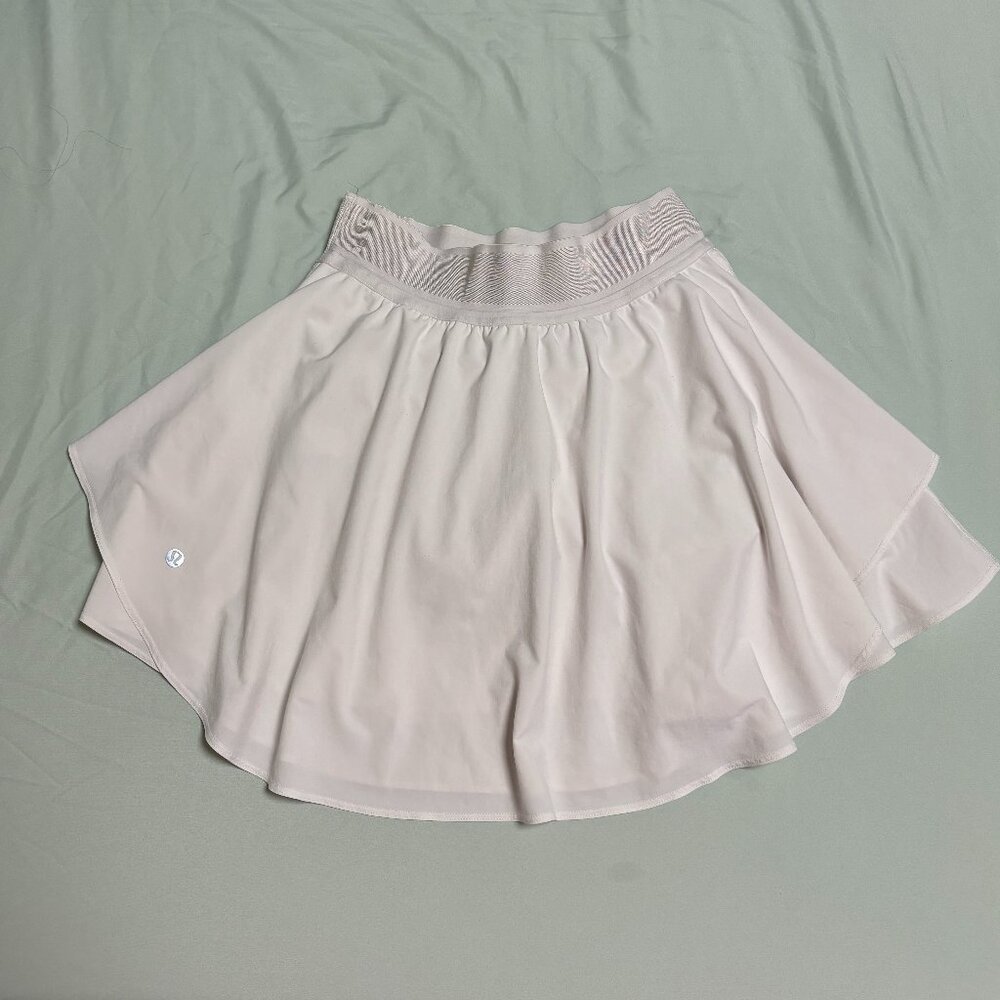 lululemon Court Rival High Rise Skirt *Long Size 4 White